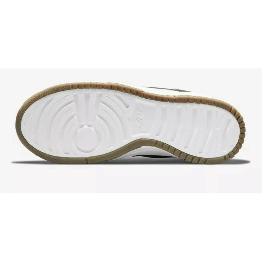 Nike Dunk High Up Womens Size 10 Basketball Shoes White/Black/Khaki DH3718-103 - Picture 6 of 6